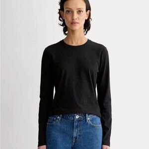 Everlane Black Long Sleeve Shirt